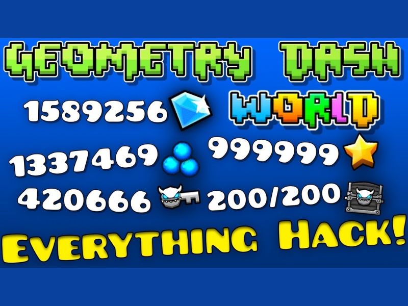 Các Tính Năng MOD Nổi Bật Trong Geometry Dash Hack