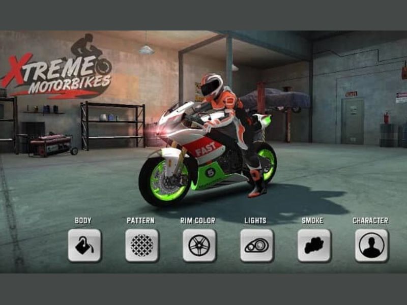 Điều khiển những chiếc Motor siêu sịn trong Xtreme Motorbikes Mod Xe Độ APK