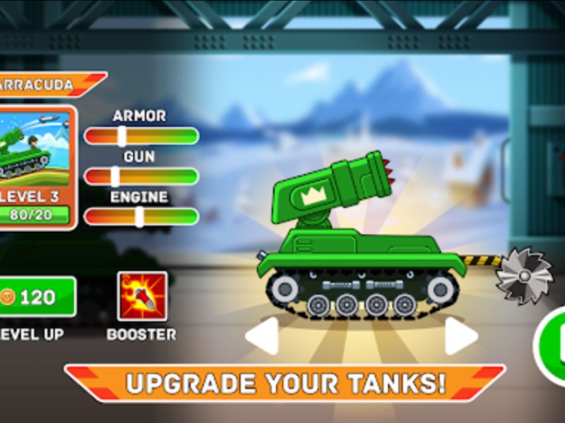 Game Hills Of Steel Chọn Xe Tăng Phù Hợp Với Từng Chế Độ