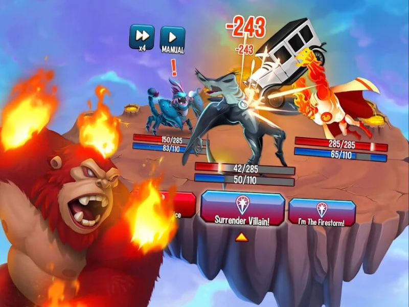 Monster Legends Xây Dựng Một Đội Quái Vật 
