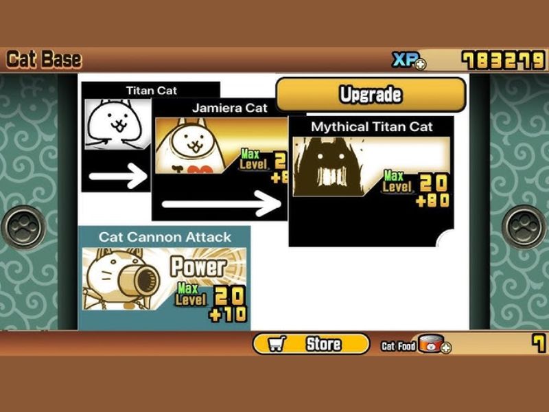 Tải The Battle Cats Hack (Full Mèo, Max Level, Mod Menu) v15.3.1 Nâng cấp mèo trong The Battle Cats Hack