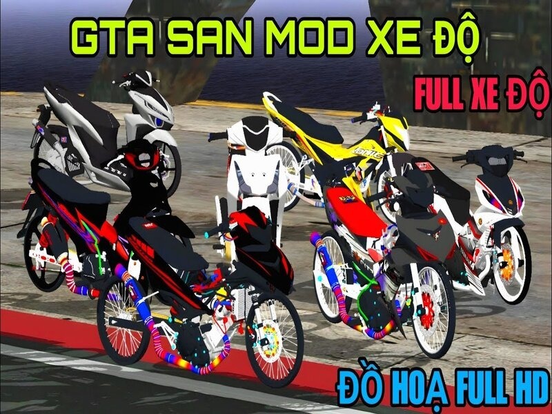 Những Điểm Nổi Bật Độc Đáo Có Trong Phiên Bản GTA San Mod Xe Độ Apk 
