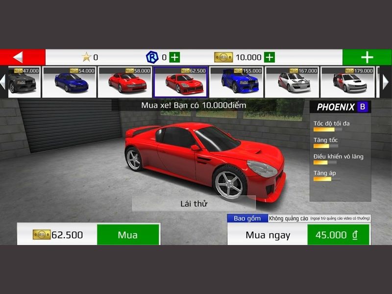 100 sự kiện đua xe trong Rally Fury Hack