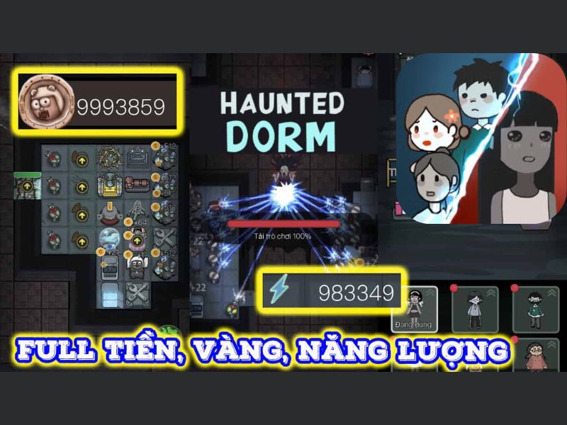 C&aacute;c T&iacute;nh Năng Nổi Bật Trong Hack Haunted Dorm