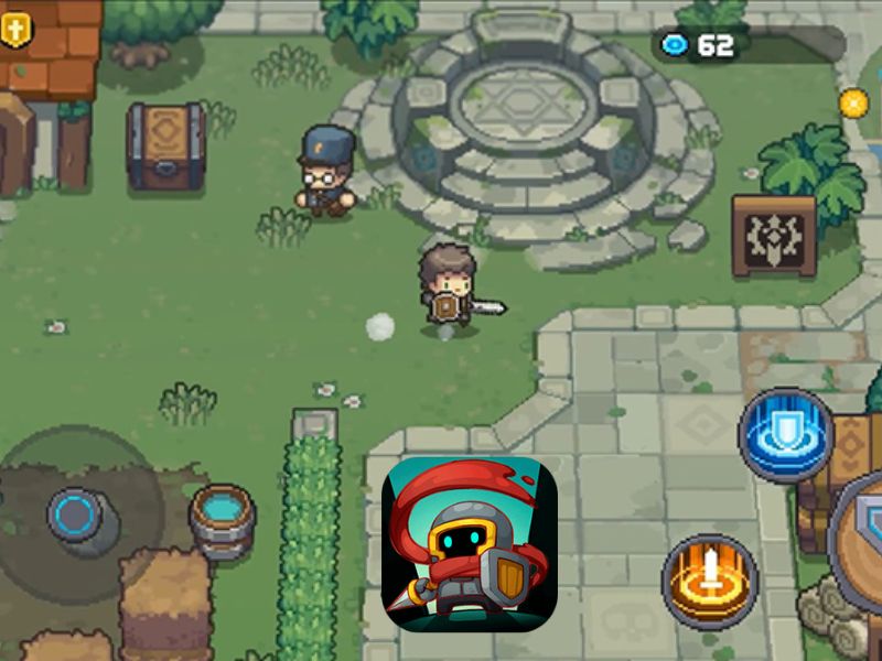 Điều khiển các hiệp sĩ trong Soul Knight Prequel Mod APK