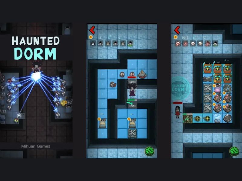 Game sinh tồn kinh dị trong Hack Haunted Dorm