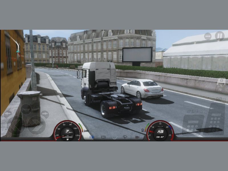 Truckers of Europe 3 MOD APK vận chuyển hàng bằng xe tải