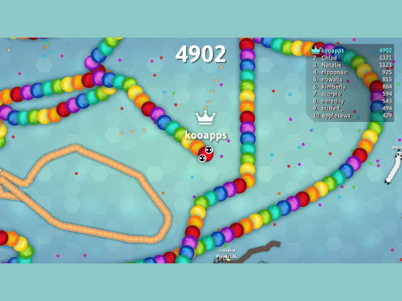 Lối chơi online cực thú vị trong Snake.Io Hack