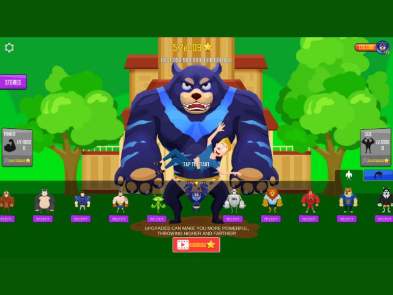 N&acirc;ng Cấp Nh&acirc;n Vật Buddy Toss Mod APK