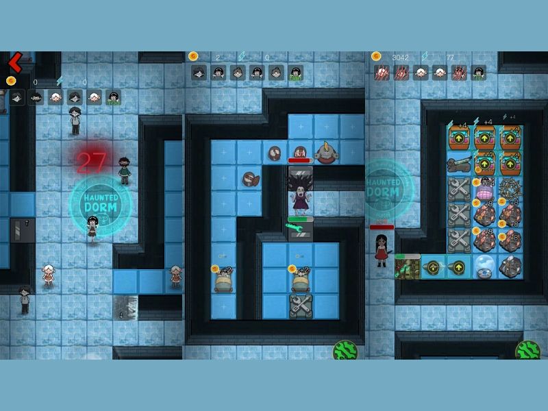 Tăng sức ph&ograve;ng ngự cho căn ph&ograve;ng trong Hack Haunted Dorm