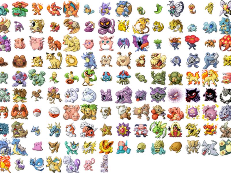 Nhiều sinh vật đáng yêu trong Hack Pokemon Go