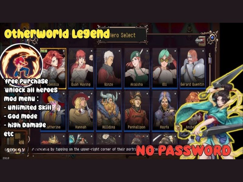 Tính Năng MOD Vô Song Của Otherworld Legends Mod APK