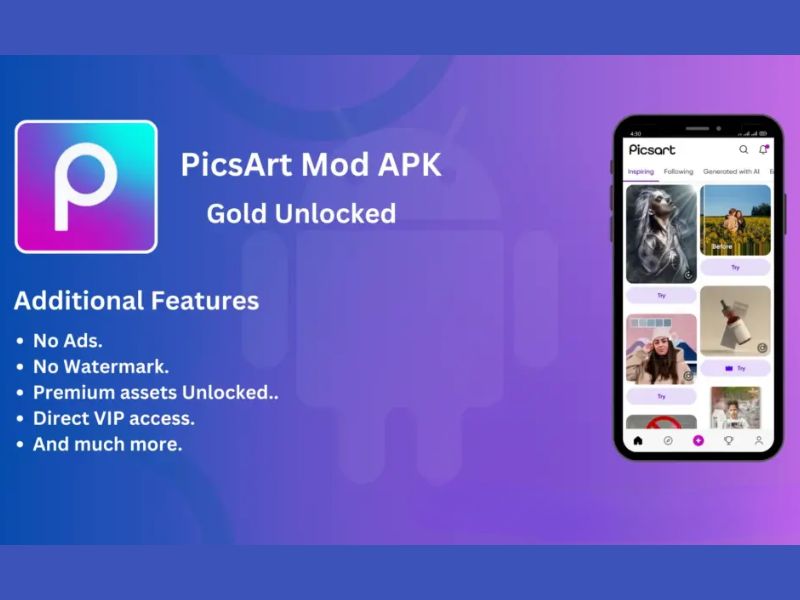 Tải Picsart Theartpics Mod APK (Mở Khóa Premium) v30.0.3 Tính Năng Nâng Cấp Nổi Bật Của Picsart Theartpics Mod Apk