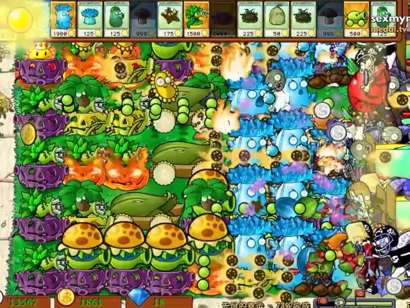 Tải Hack PVZ hybrid Mod APK (Vô Hạn Mặt Trời, Menu) v3.12.0 Chế độ chiến đấu trong PVZ Hybrid Mod APK
