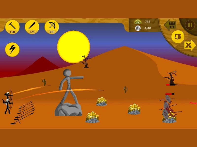 Khai Thác Vàng Và Xây Dựng Quân Đội trong Stick War Legacy Modhack.Autos