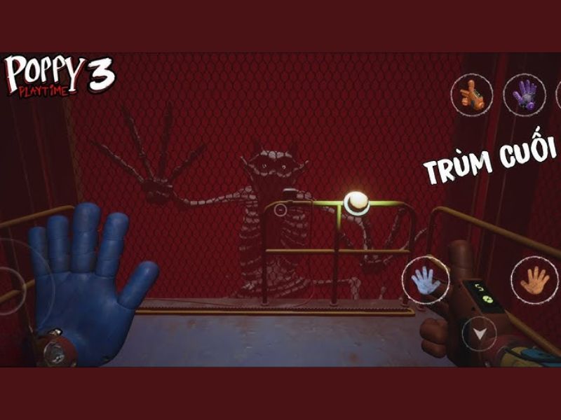Đối đầu với tr&ugrave;m cuối của nh&agrave; m&aacute;y tr&ograve; chơi trong Poppy Playtime Chapter 3 APK 