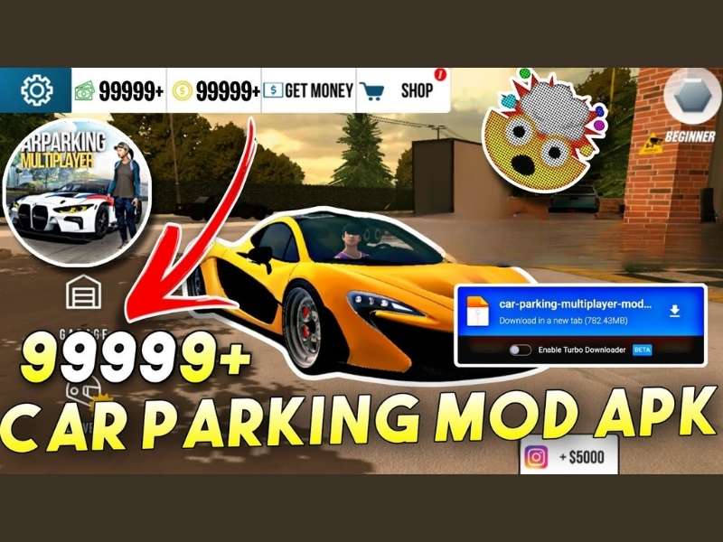 Hack Car Parking Full Tiền Full Xe và Menu MOD
