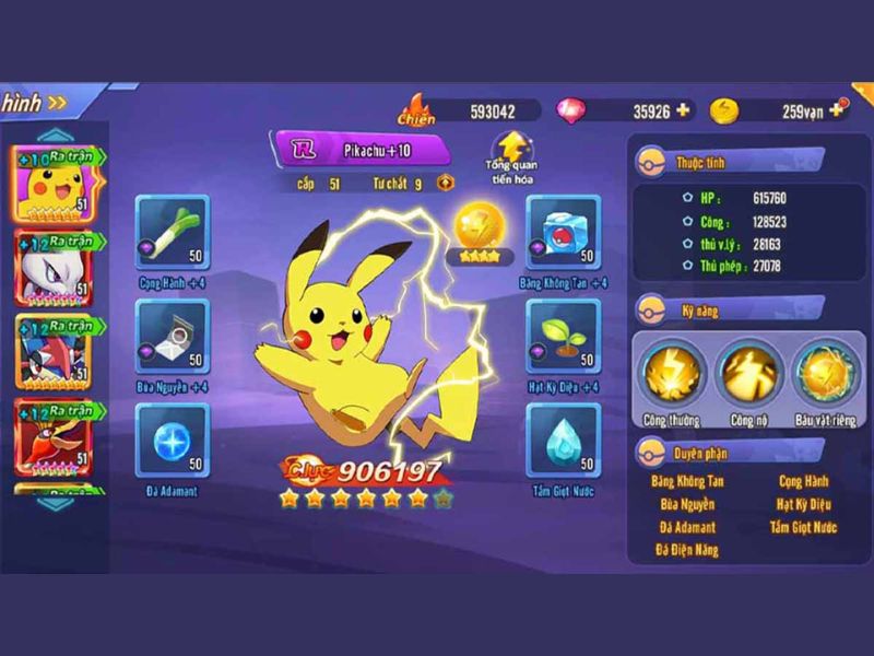 Thu thập Pokemon trong Hack Pokemon Đại Chiến Androidmentor