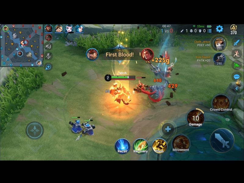Cải Tiến Đồ Họa V&agrave; Chất Lượng Chơi Mượt M&agrave; trong Honor Of Kings APK