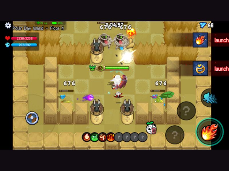 Đa dạng chế độ chơi trong Barbarq Mod APK