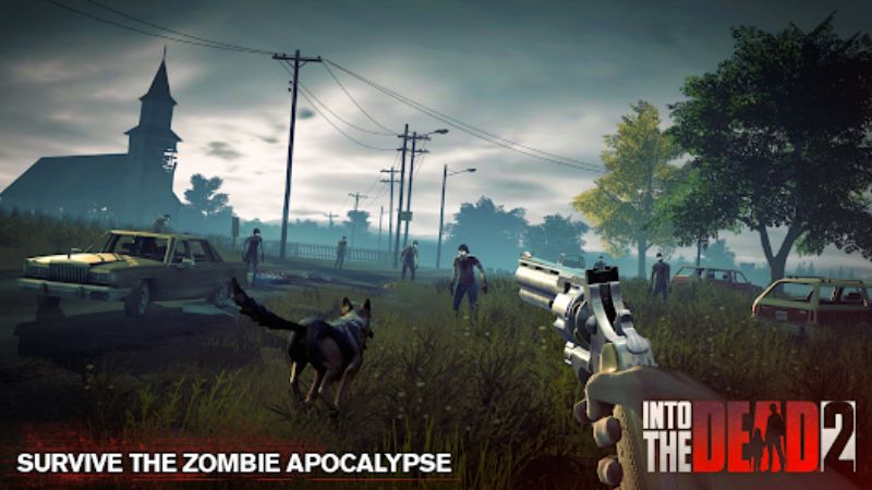 Đồ họa v&agrave; hiệu ứng tạo cảm gi&aacute;c nghẹt thở với Into The Dead 2 Hack