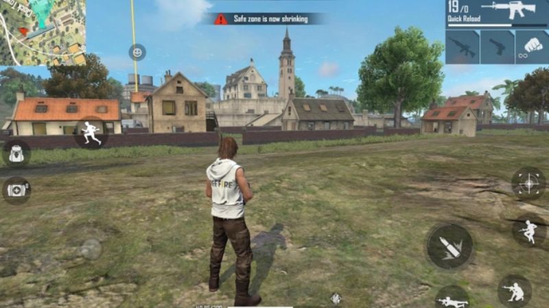 Lối chơi sinh tồn nhanh gọn, dễ làm chủ trong Hack Free Fire
