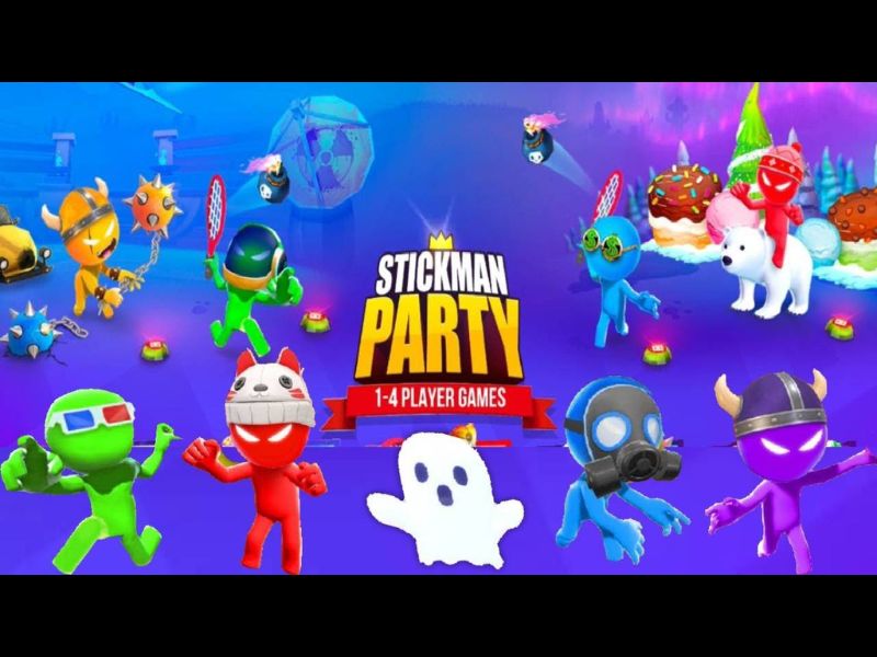 Stickman Party &ndash; Game Giải Tr&iacute; 4 Người Được Y&ecirc;u Th&iacute;ch Nhất