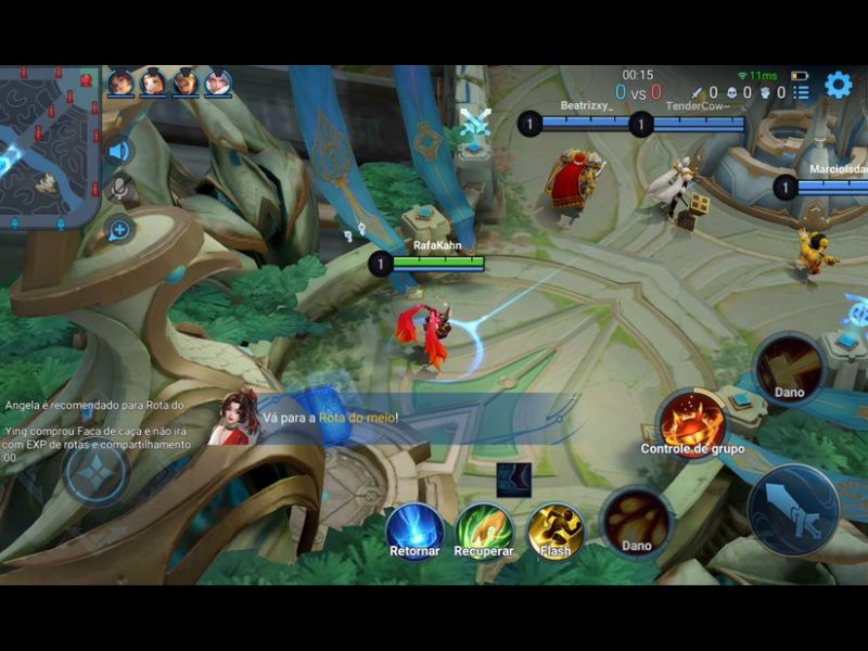 Tương T&aacute;c Đồng Đội V&agrave; Phối Hợp Trong Trận Đấu trong Honor Of Kings APK