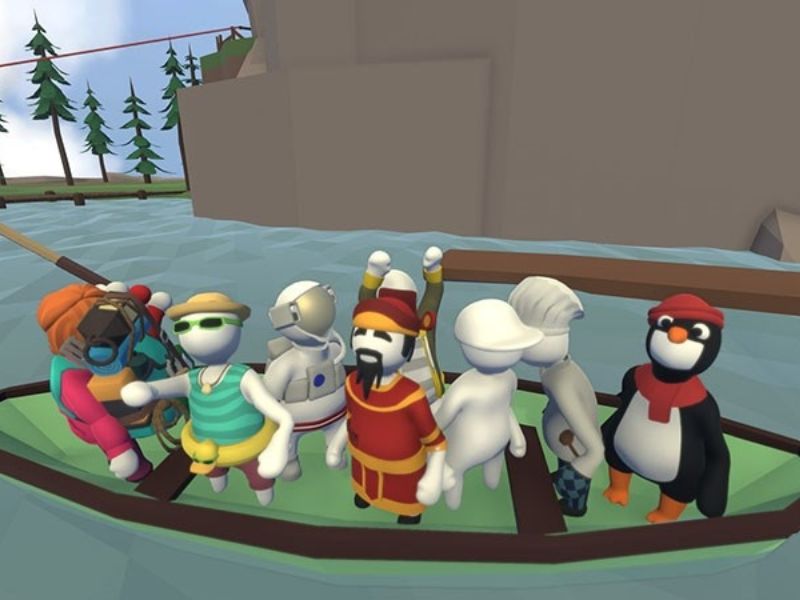 T&ugrave;y biến nh&acirc;n vật v&agrave; s&aacute;ng tạo kh&ocirc;ng giới hạn trong Human Fall Flat Mod APK