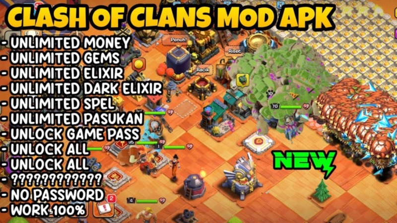 T&iacute;nh Năng Nổi Bật Trong Clash Of Clans APK