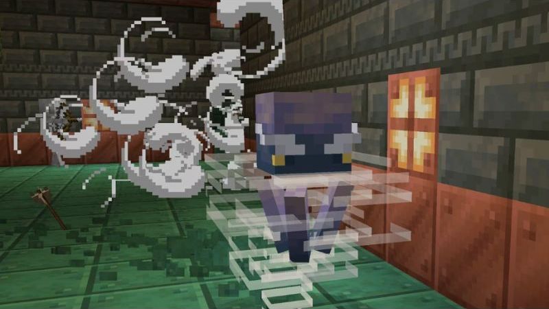 Đ&aacute;nh bại Breeze để nhận vũ kh&iacute; Wind Charge trong Minecraft 1.21.1