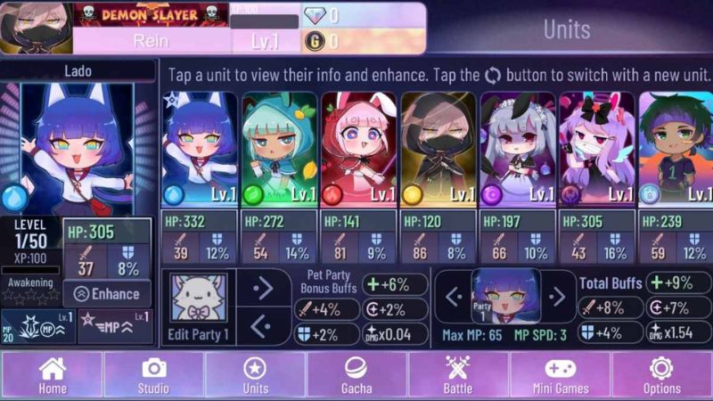 Những Điểm Th&uacute; Vị Của Phi&ecirc;n Bản Gacha Nox Mod Apk