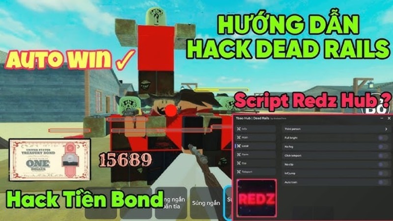 Những T&iacute;nh Năng Nổi Bật C&oacute; Trong Hack Dead Rails VNG