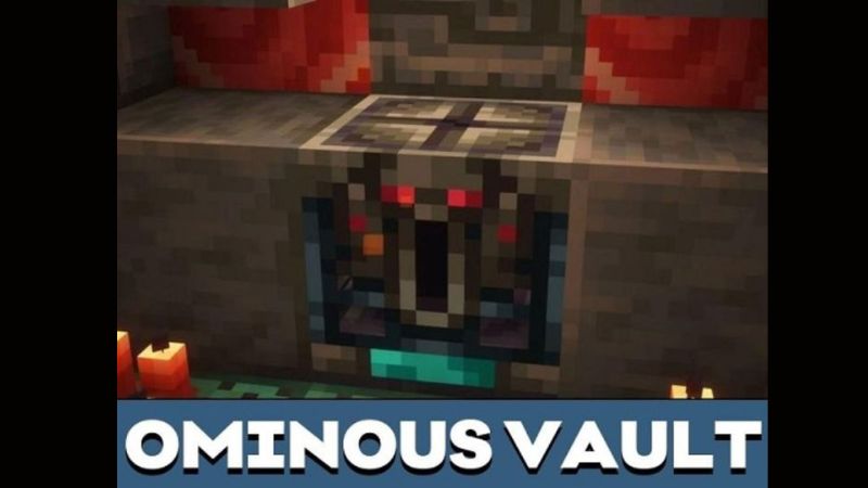 Ominous Vault trong Minecraft 1.21.1