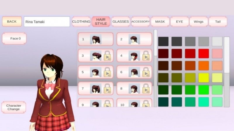 Tính năng nổi bật trong Sakura School Simulator Mod APK