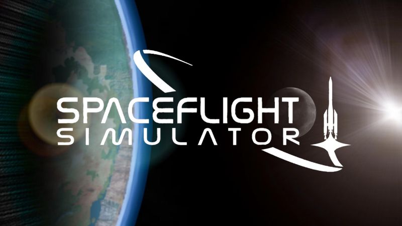Spaceflight Simulator MOD với tên lửa đang bay vào quỹ đạo