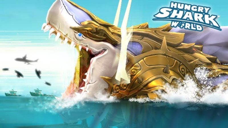 Khám Phá Thế Giới Đại Dương Quyền Năng Cùng Hungry Shark World Hack