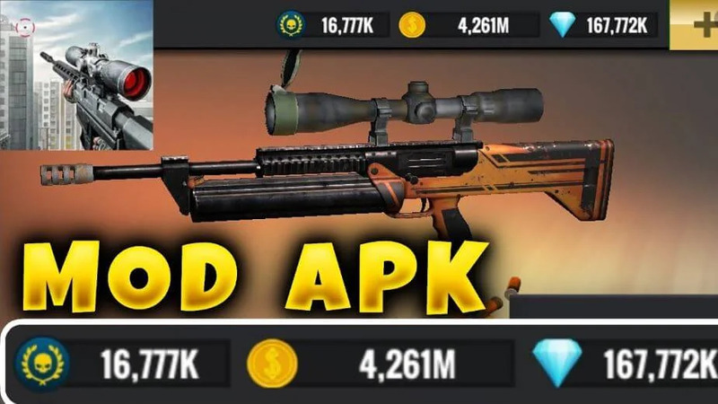 Các Tính Năng Nổi Bật Trong Bản Sniper 3D Mod APK