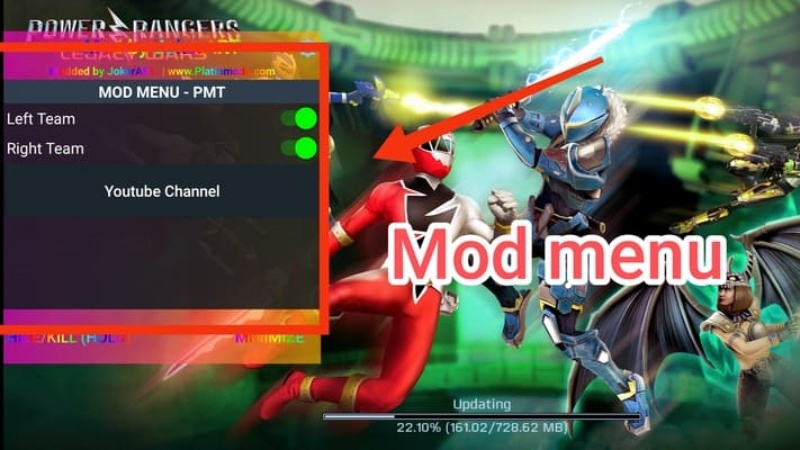 Các Tính Năng Nổi Bật Của Hack Power Rangers Legacy Wars