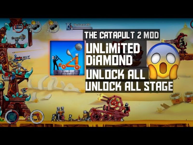 Điểm Danh Những Đặc Quyền Tối Thượng Trong Bản Hack The Catapult 2 