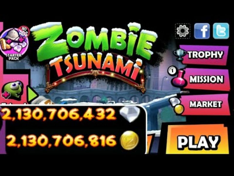 Khám Phá Đặc Quyền Tối Thượng Của Bản Hack Zombie Tsunami 