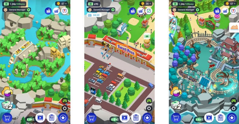 Idle Theme Park Tycoon MOD APK