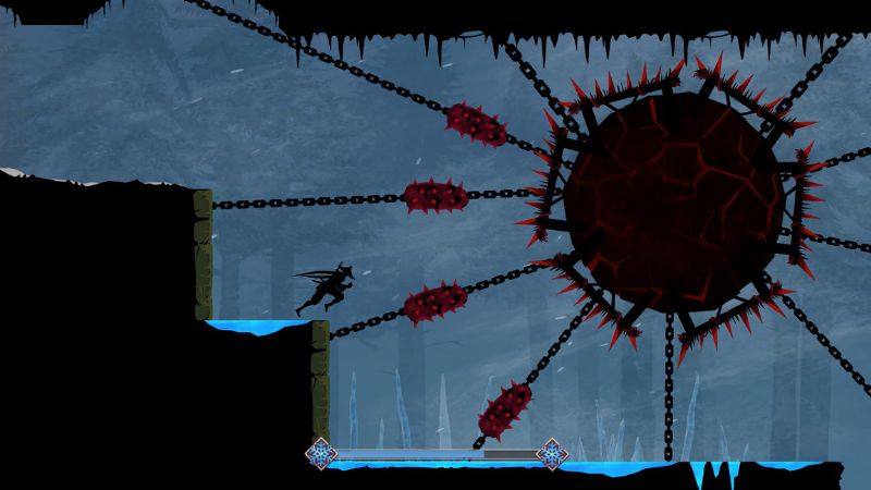 Gameplay hack Ninja Arashi 2 khi vượt cạm bẫy. (1)