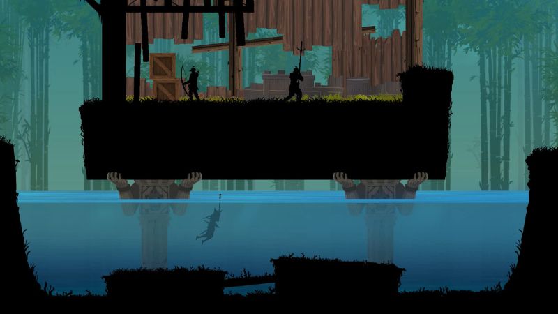 Hack Ninja Arashi 2 trong thế giới bóng tối.