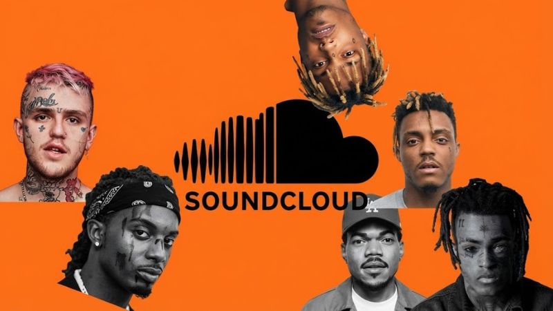 SoundCloud Mod APK tạo playlist và bình luận theo mốc thời gian