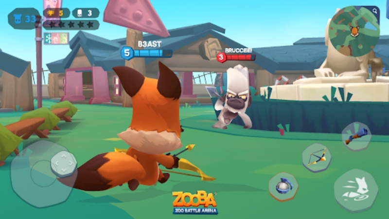 Battle royale vườn thú vừa vui vừa căng