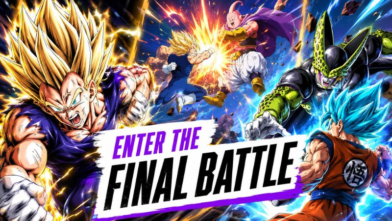 Dragon Ball Legends MOD với nhân vật sử dụng Arts Cards và combo chiến đấu