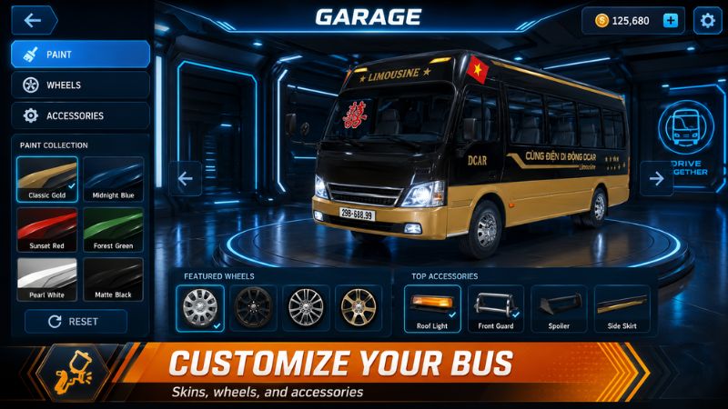 Minibus Simulator Vietnam APK mô phỏng lái xe khách Việt Nam