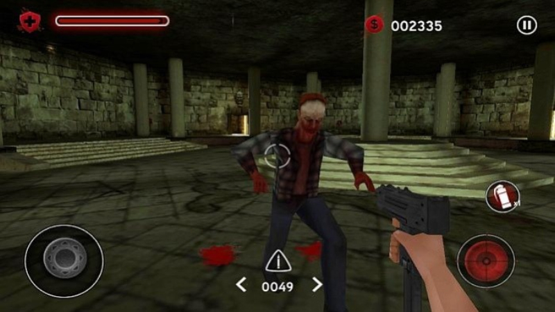 Gameplay Zombie Waves MOD APK đối đầu boss và đàn zombie đông