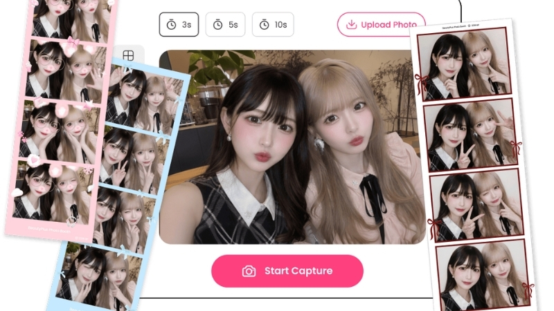 Giao diện BeautyPlus MOD APK với các công cụ chỉnh ảnh và làm đẹp chân dung